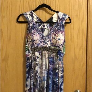 ❣️ NWT Style & Co Maxi Dress Large Tokyo Vibe ❣️